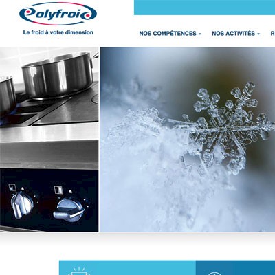 Nouvelle version du site Polyfroid